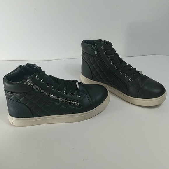 Steve Madden Decaff Hi-top Sneakers Size 6.5 - Picture 5 of 6